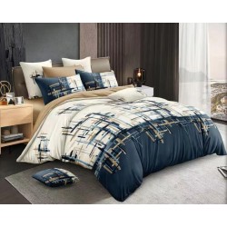                                                                     Lenjerie de pat Combinatie Pucioasa 4 Piese , bumbac satinat ,2 persoane 117/SON