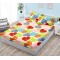 Set husa de pat Pucioasa din finet + 2 fete de perna pentru saltea de 160x200cm 88/CAV